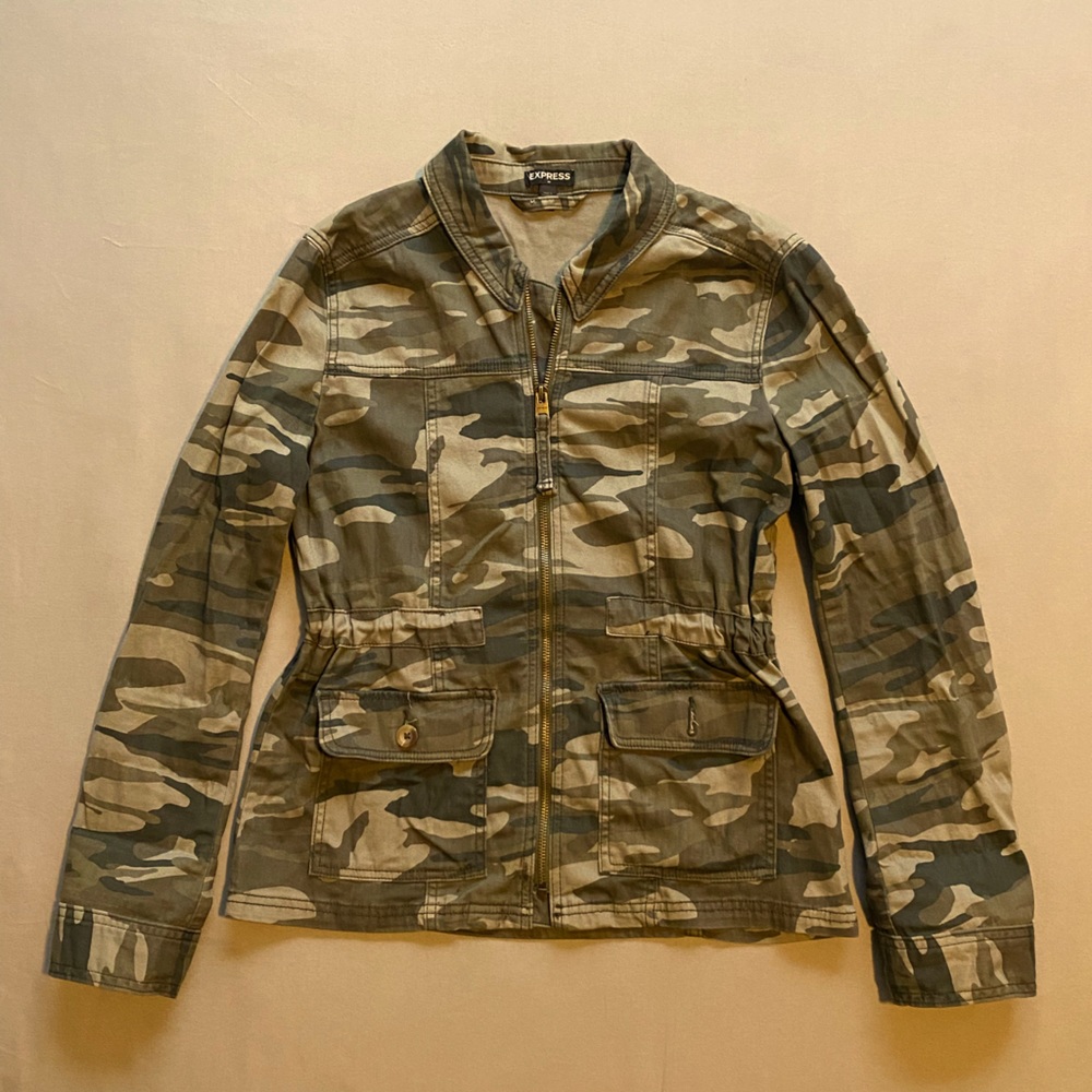 EXPRESS CAMOUFLAGE JACKET sz4
